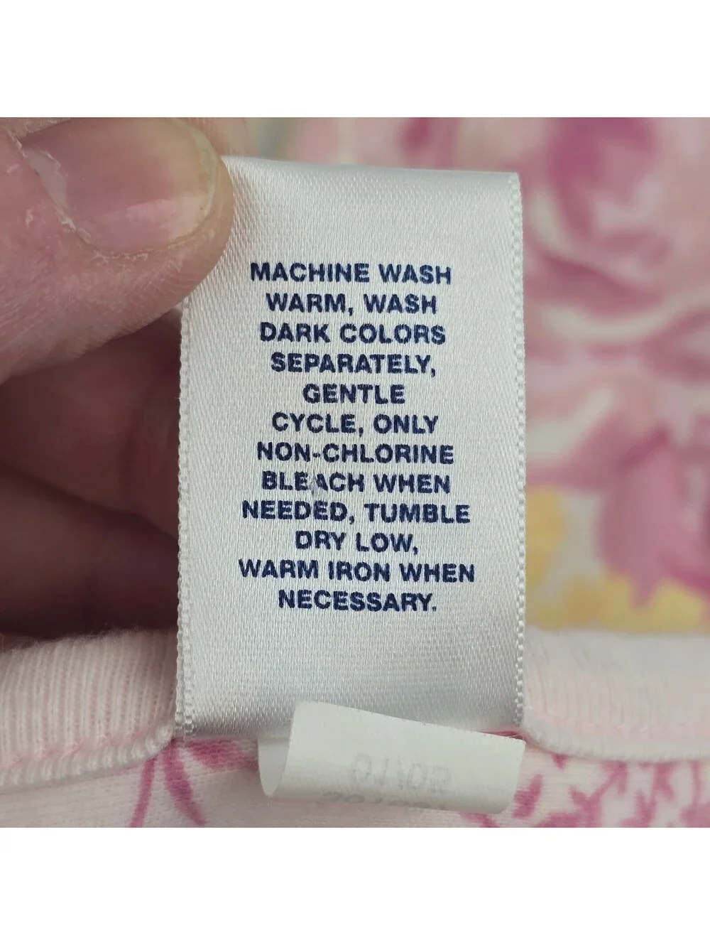 Baby GAP Factory Store Floral Cotton Blanket 2-Ply Shabby CottageCore VTG Y2K